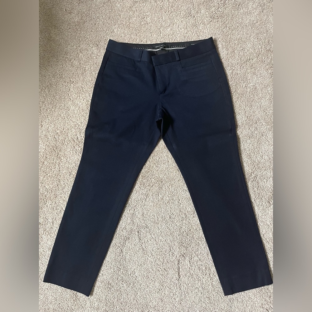 Banana Republic Sloan Fit Pant Size 6P Navy Blue